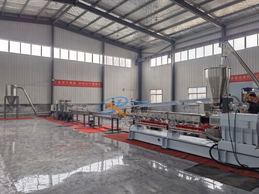 500 kg/h TPR TPE Linea di produzione di pelletizzazione di fili per raffreddamento ad acqua