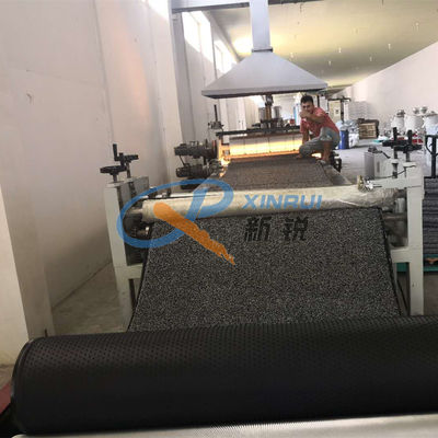 TPE di plastica di 2m TPR tappezzare la vite ricoprente di Mat Making Machine Single