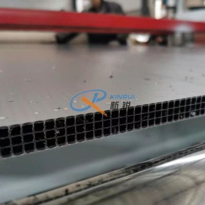 linea di produzione vuota della cassaforma della costruzione del polipropilene pp di 18mm singola vite